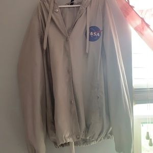 NASA rain jacket